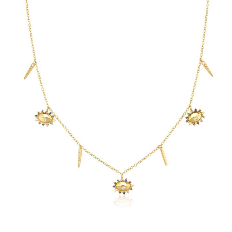DAISY GOLD NECKLACE
