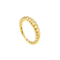 TWISTED GOLD RING